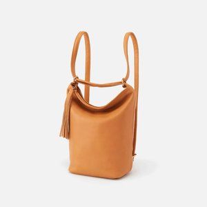 HOBO Leather BLAZE Bucket Backpack, Convertible